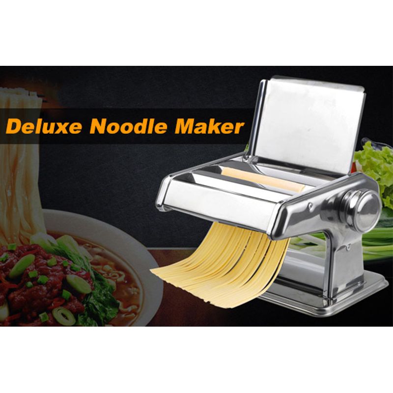Deluxe Noodle Pasta Maker with Thickness Settings