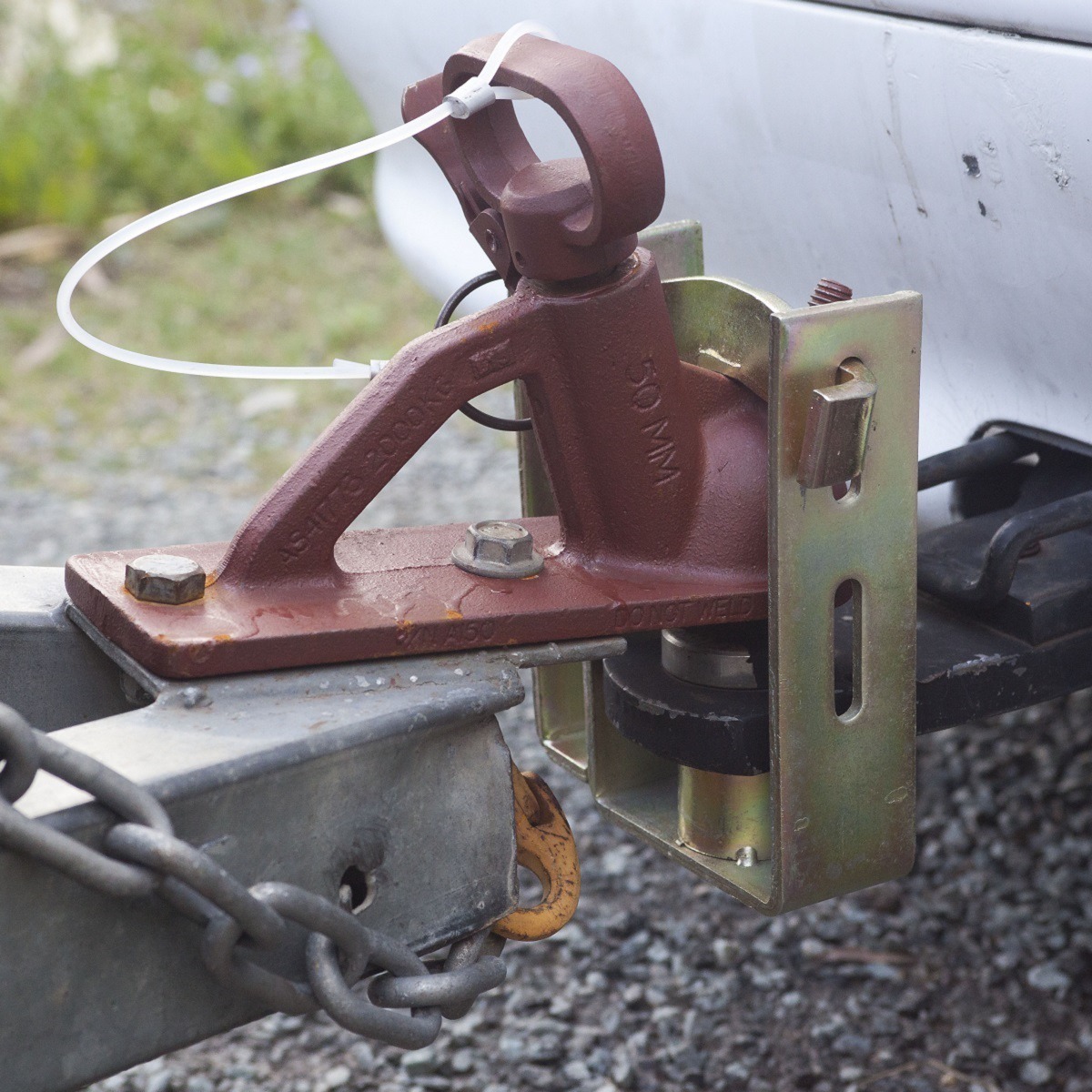 Heavy Duty 2 Stage Trailer Coupling Hitch Lock