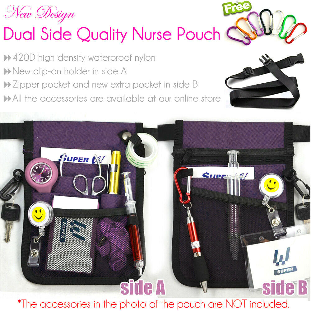 Free Shipping,New Nurse Pouch Extra Pocket Quick Pick Bag