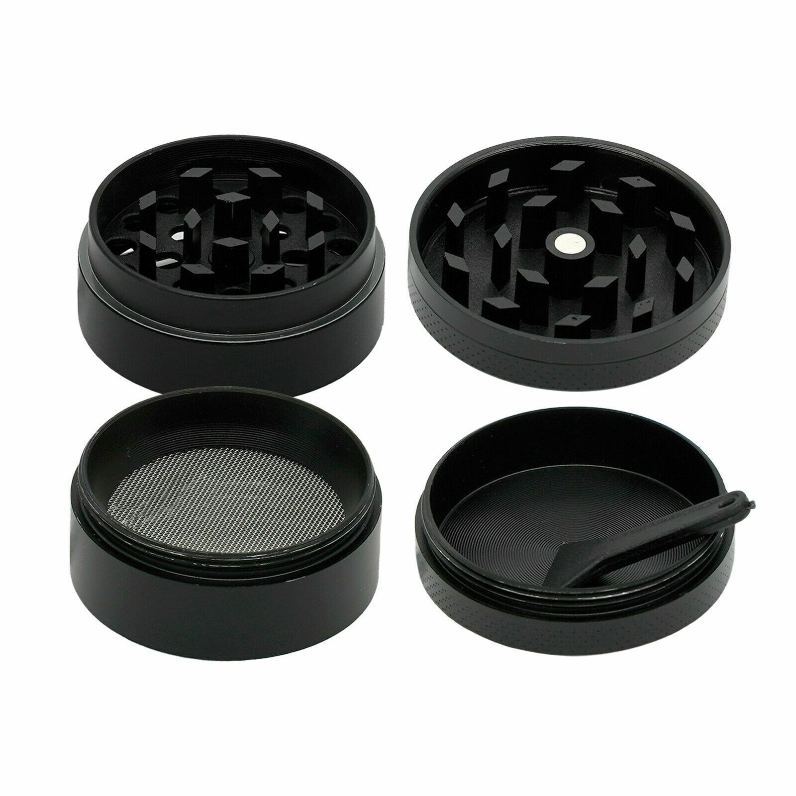 Skull Demon 4 Piece Magnetic Herb Grinder 2 Inch Aluminum Skull Demon 4 Piece Magnetic Herb Grinder 2 Inch Aluminum