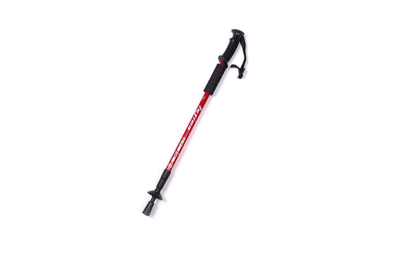 Lightweight Hiking Trekking Poles Walking Stick Anti Shock Adjustable Camping 1pcs