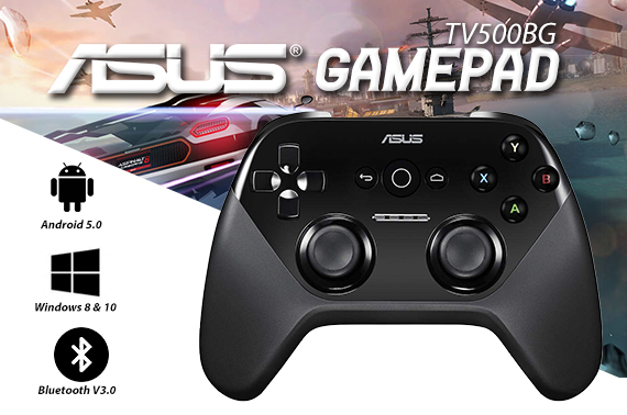 Wild foto Latijns ASUS GamePad TV500BG Bluetooth Wireless Controller Android TV Tablet PC VR