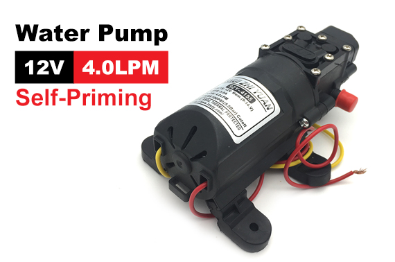 High Quality 12V Water Pump 4.3Lpm Self-Priming Caravan Camping Boat