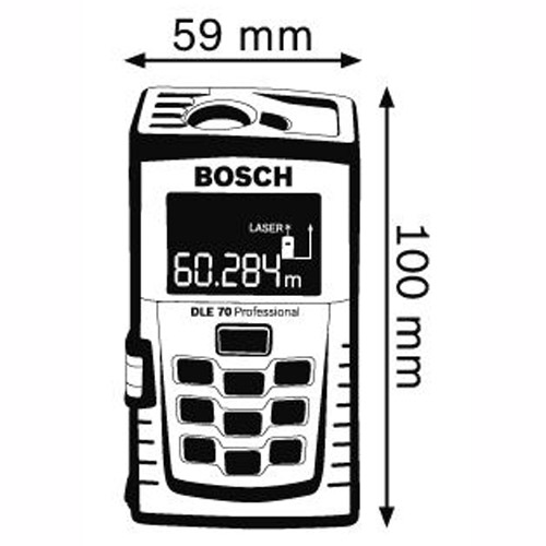 BOSCH DLE 70 Laser Distance Measure