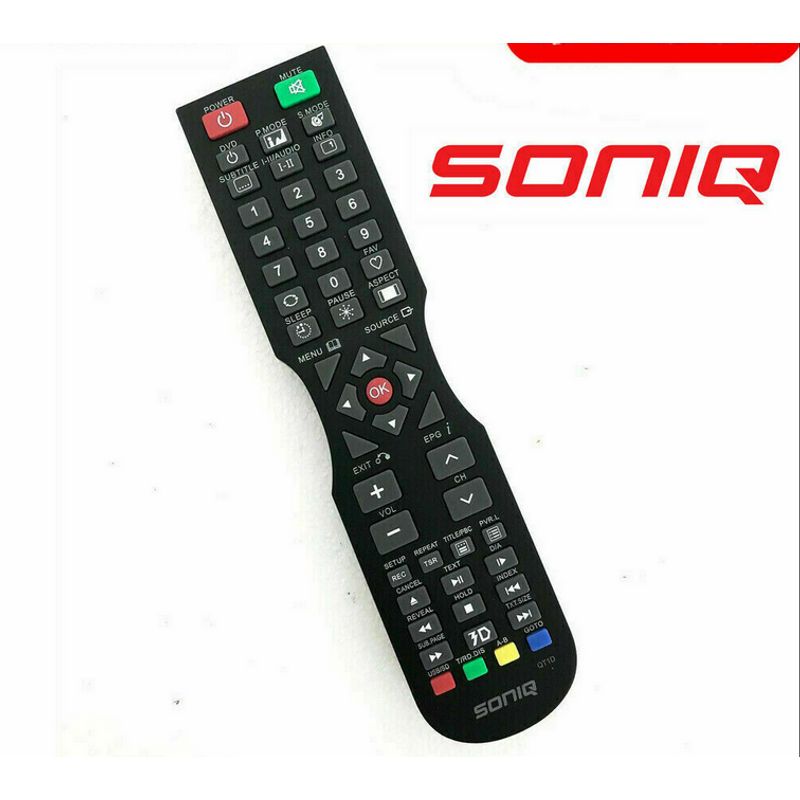 TV Remote Control Replaced For SONIQ QT1D QT166 QT155 S55UV16AAU