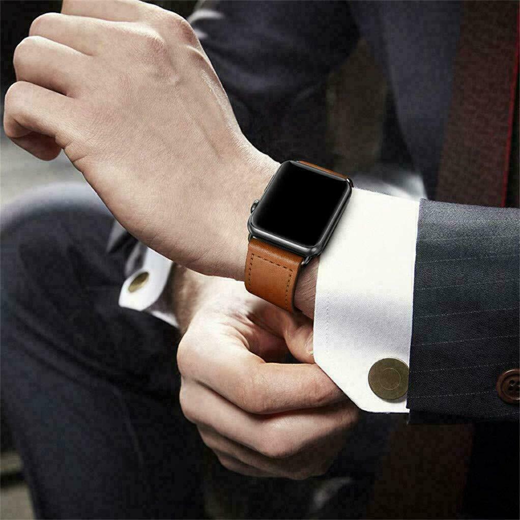 apple watch 3 leather band