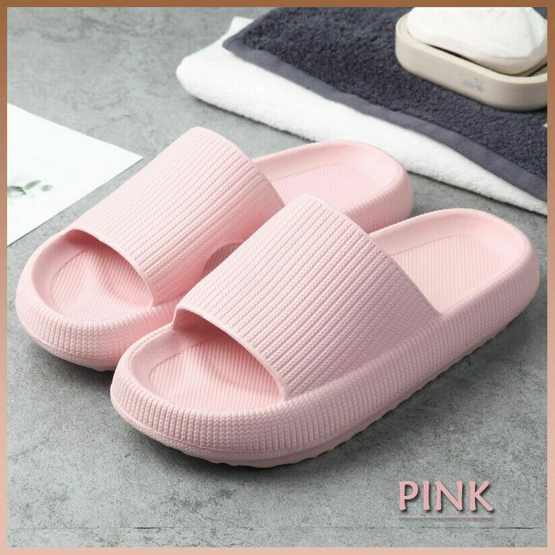 PILLOW SLIDES Sandals Ultra-Soft Slippers Extra Soft Cloud Shoes Anti-Slip #T