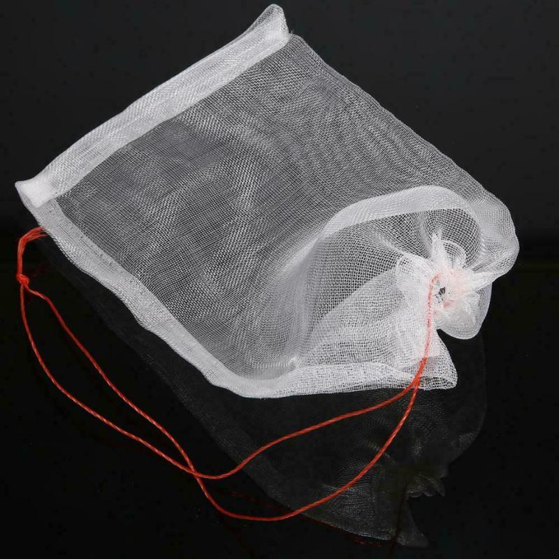 50pcs Agriculture Garden Fruit Vegetable Protection Exclusion Mesh Net Bags 15x25cm