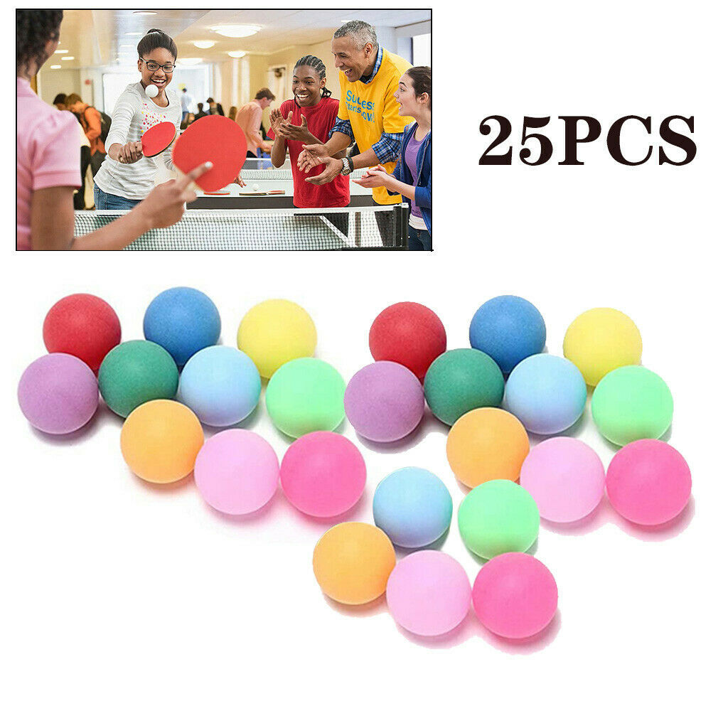 F Fityle 200 Pieces of Table Tennis Balls Gift for Sportsman Multicolor Decorative