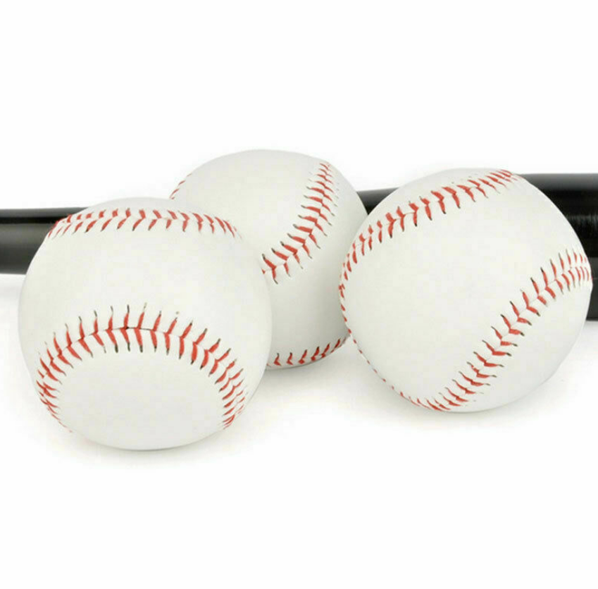 9" Soft Leather Sport Practice & Trainning Base Ball BaseBall Softball New  BB