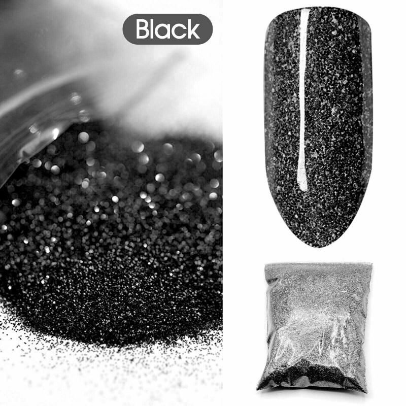 50g Fine Glitter Dust Powder Holographic Iridescent Metallic Body Nail