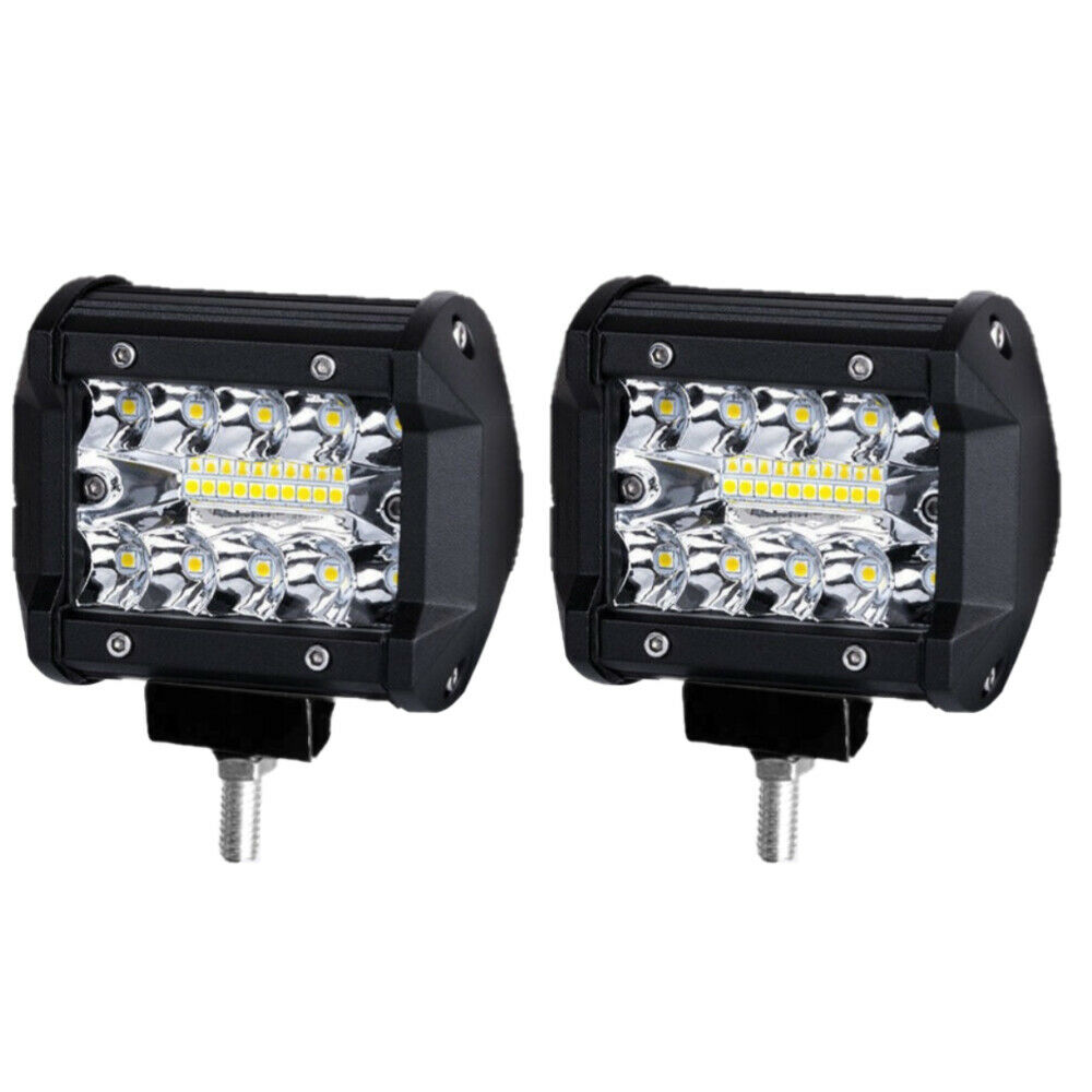 thumbnail image 2 of 4 Inch 200W LED Work Light Pods - Spot Beam For Off-Road Truck & Reverse Lights 2 of 3