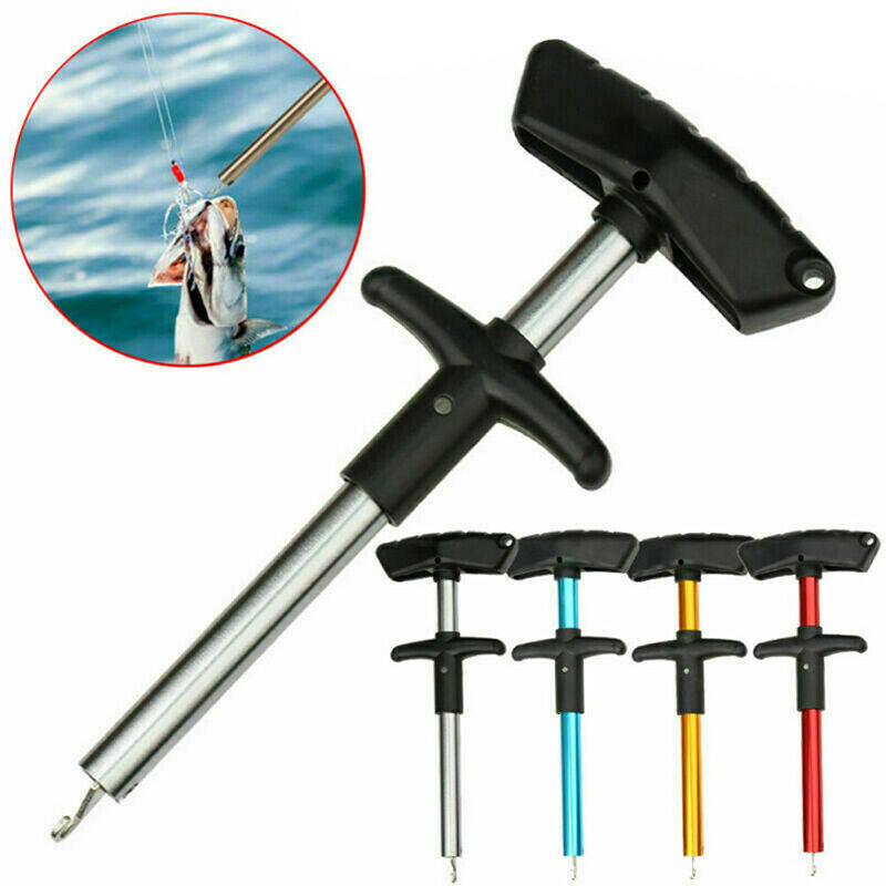 Easy Fish Hook Remover Puller Fishing Tool T-Handle UK FBR LZ 