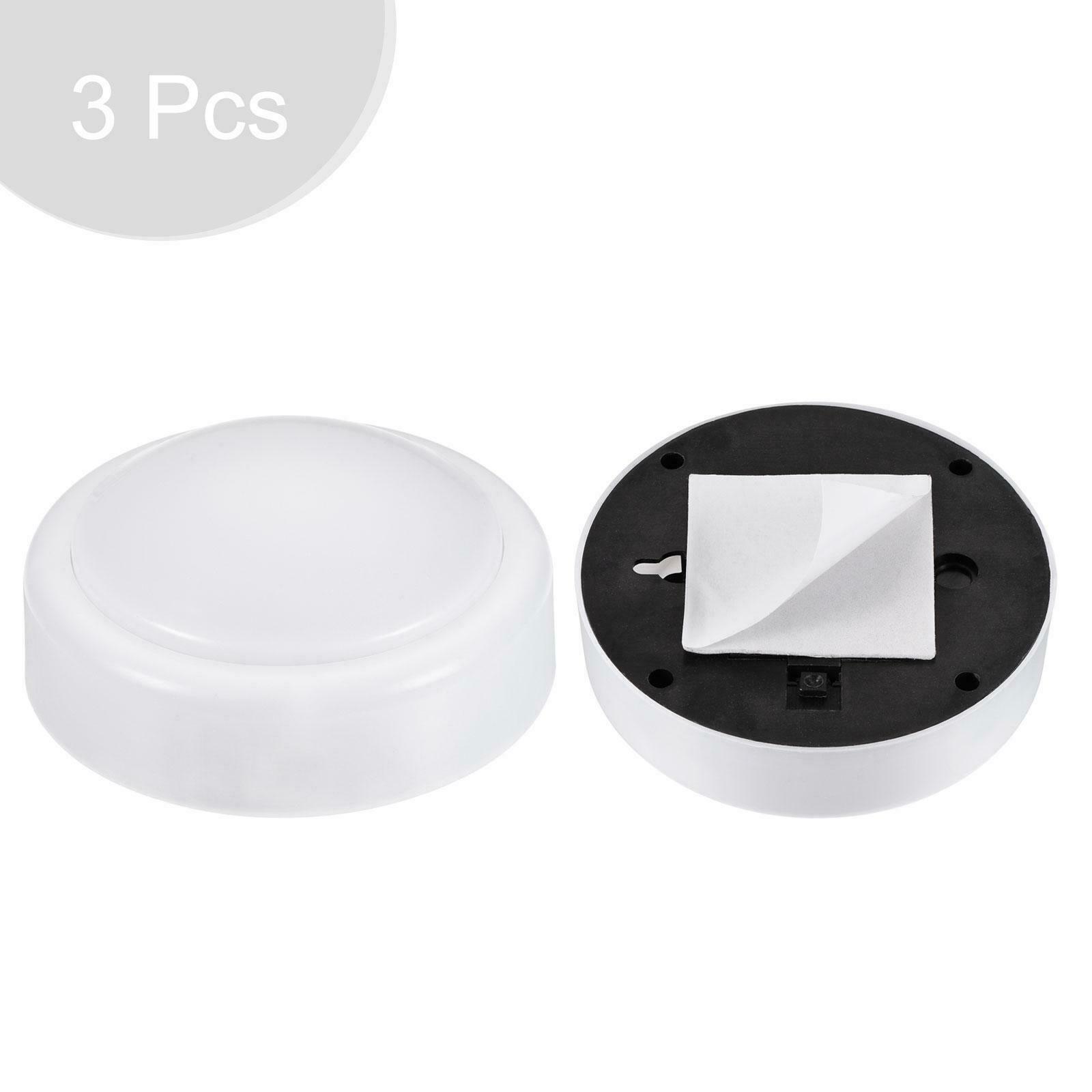 Touch Tap Light LED Push Night Light Battery Powered White