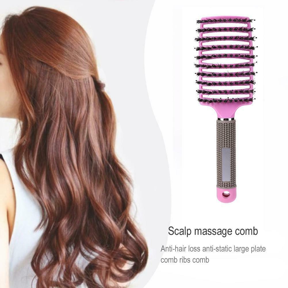 Buy Comb Brush Salon Comb Magic Hair Straight Health Care Styling Massage  Anti-static Glamour Woman At Affordable Prices — Free Shipping, Real  Reviews With Photos — Joom | Anti-static Straight Hair Massage