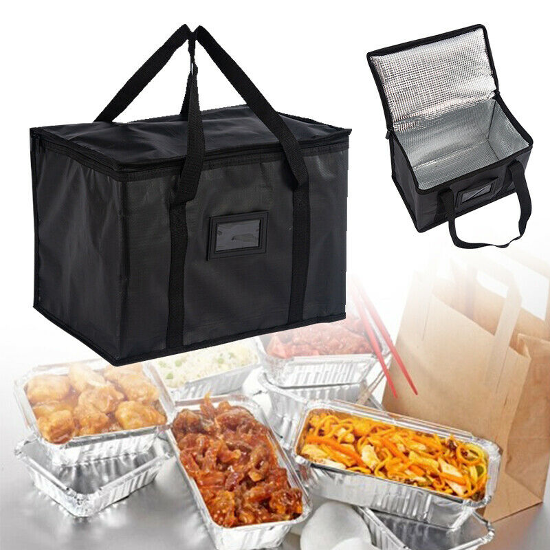Large Food Delivery Insulated Bags Pizza Takeaway Thermal Warm/Cold Bag Ruck Hot 