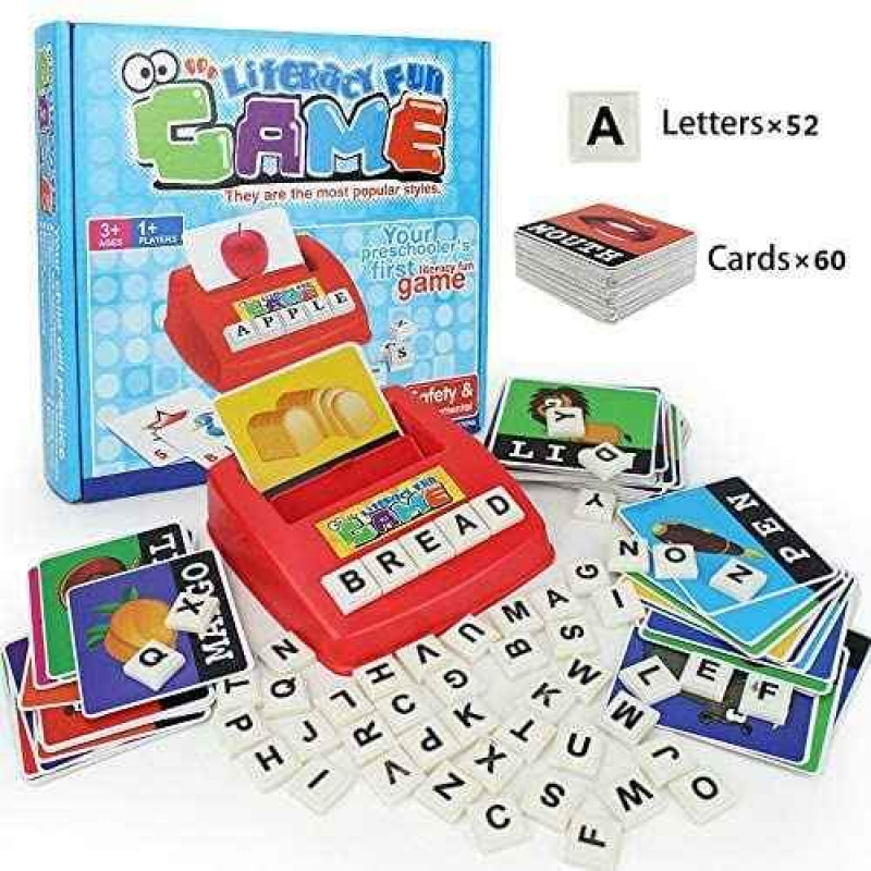 HAPTIME Literacy Wiz Game, Zingo Word Builder, Alphabet Letters