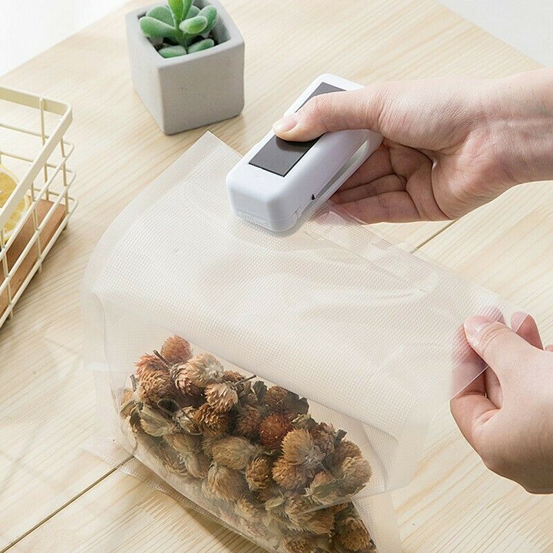 Bag Sealer Mini Heat Sealing Machine Resealable Food Storage Snack Resealer