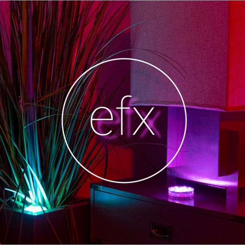 EFX Remote Control LED Light Disc 4 pack
