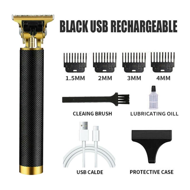 Free Shipping Men Portable Electric Hair Trimmer Clippers Beard Shaver Cutting Cordless