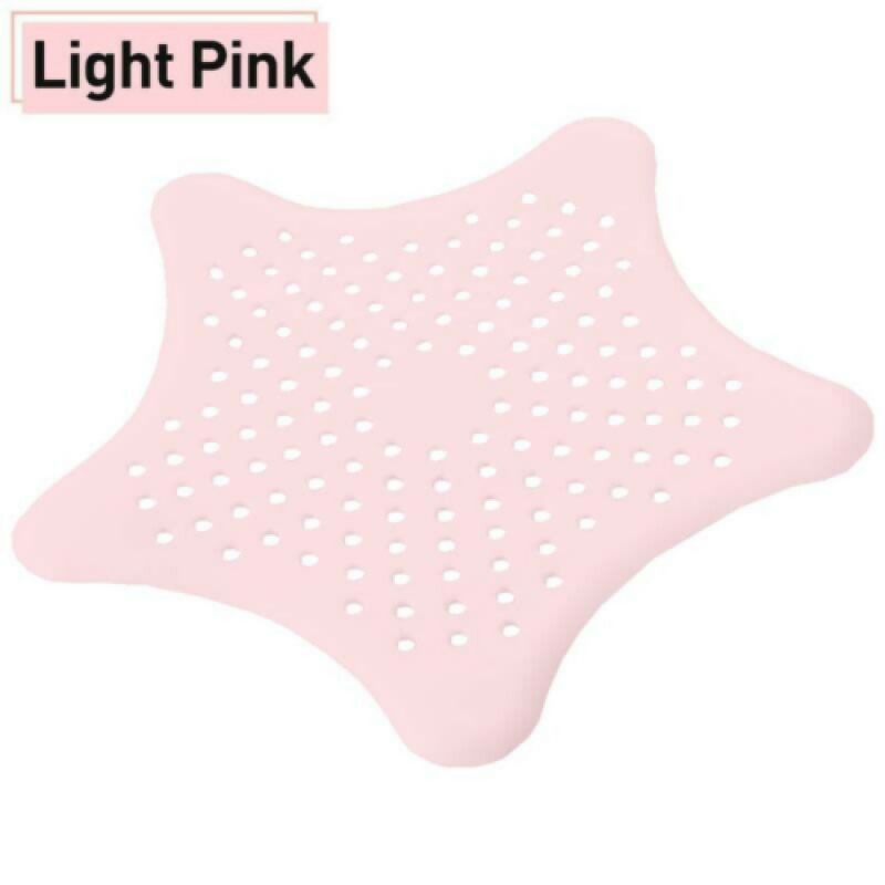 Free Shipping Pink New Bathroom Drain Hair Catcher Bath Stopper Sink Strainer Filter Shower Covers