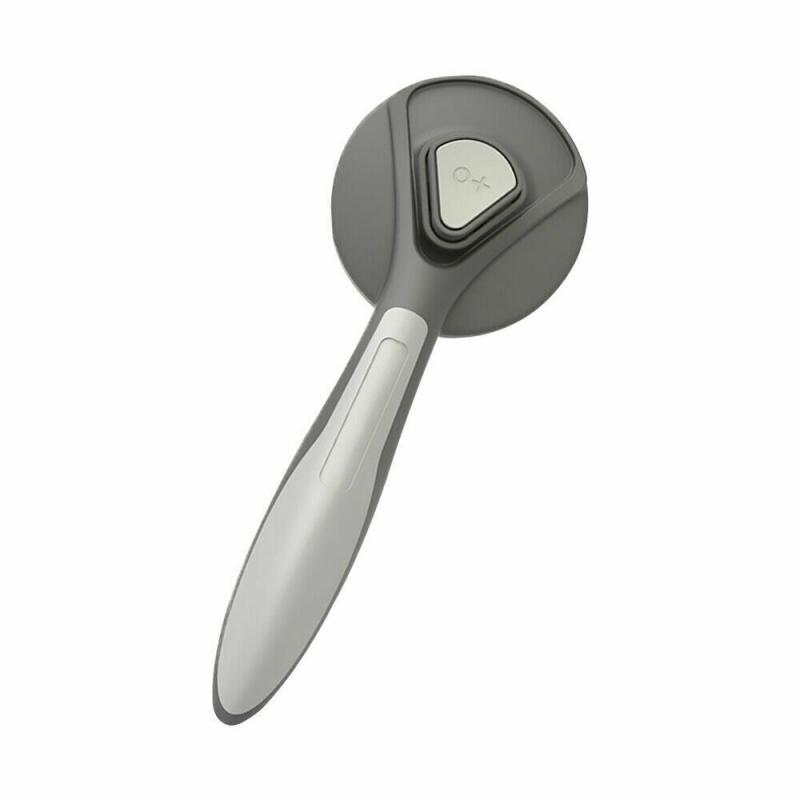 Self Cleaning Slicker Brush For Dog And Cat Hair Massages Particle Pet Comb gray