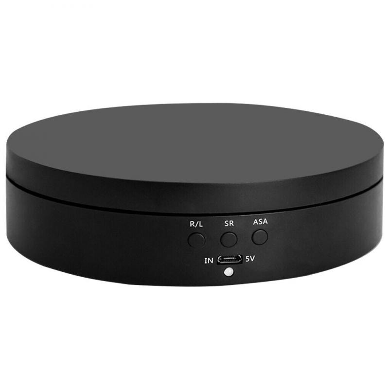 Electric Turntable Display Stand Show Holder 360° Rotating for Jewelry Show
