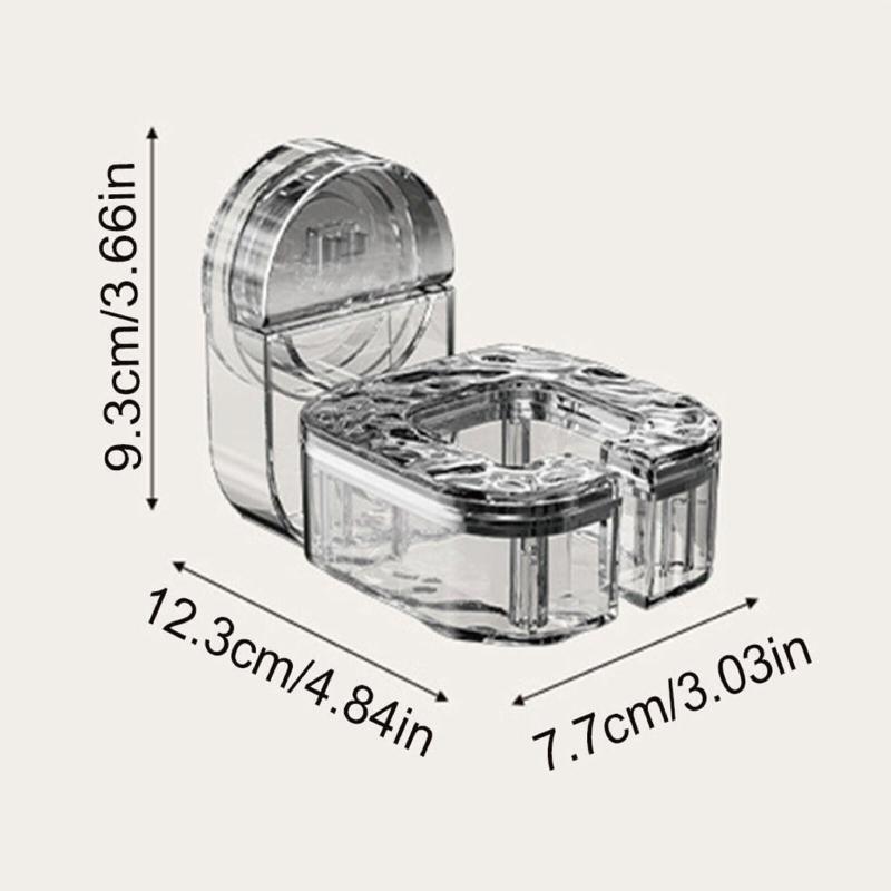 Free shipping Punch-Free Wall Mounted Hair Dryer Holder Rotating Bracket Bathroom Suction Cup