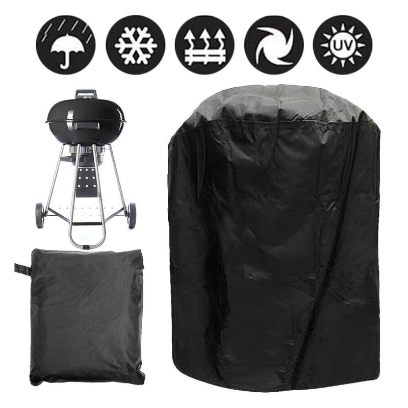 70x70cm Patio Kettle Round Garden Waterproof Barbecue Protector BBQ Cover