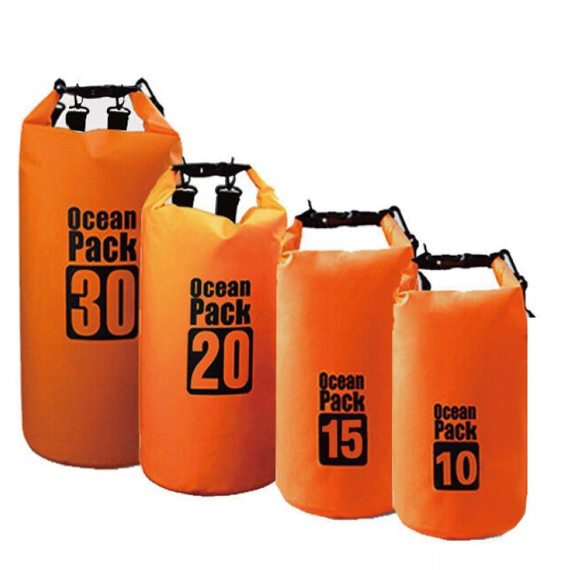 Free shipping Waterproof Bag Dry Sack Fishing Camping Canoeing Outdoor Sport 10/20/30 L