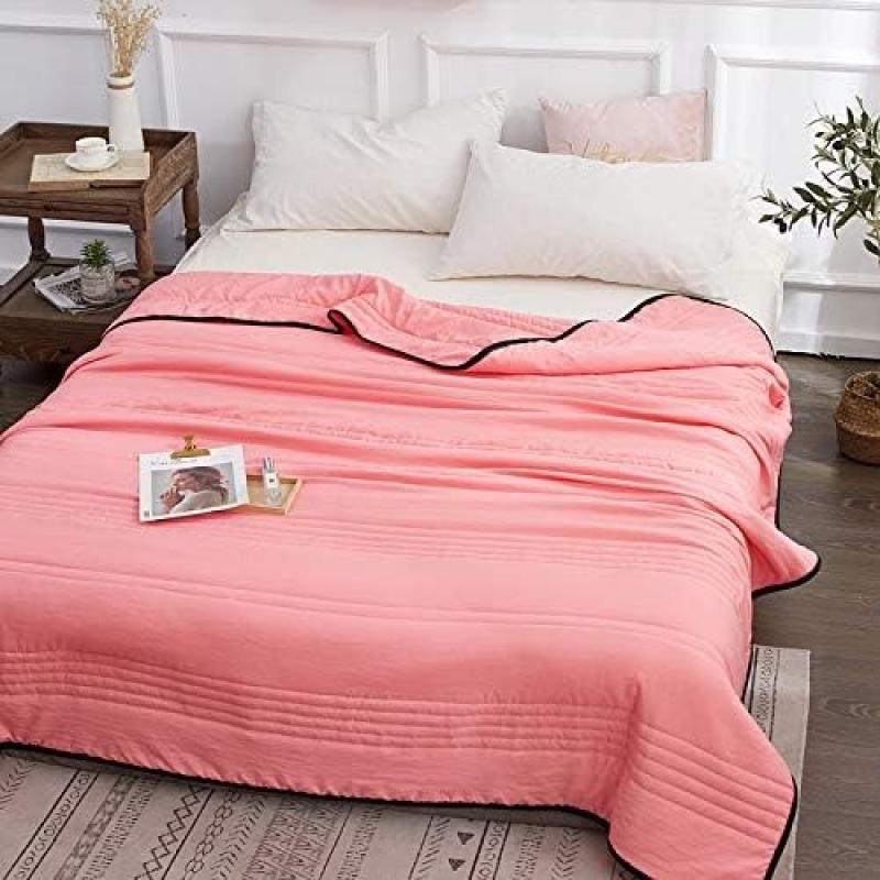 Pink 1.8 1pc ice cooling calming blanket