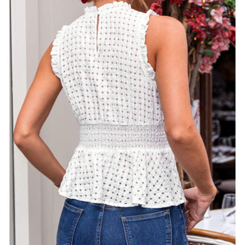 Size: m Angel Wings White Top