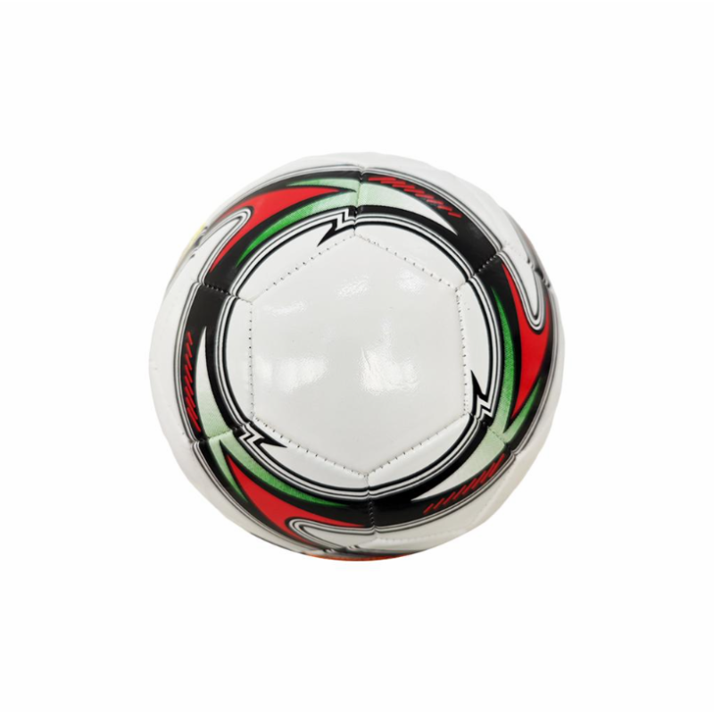 White Standard Size 5 Soccer Ball Leakproof Campus Football Wear Resistant