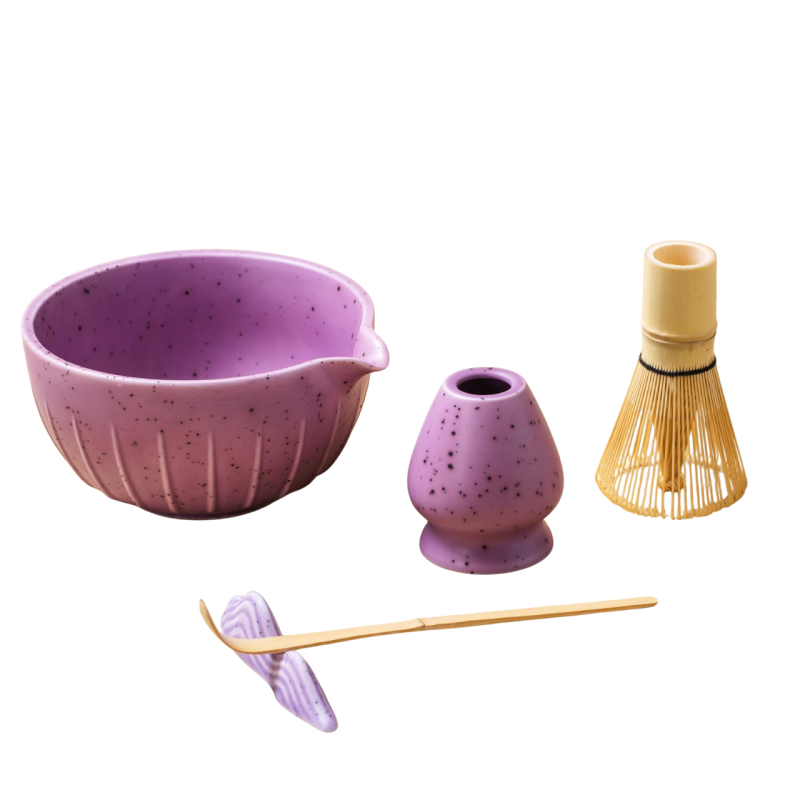 7Pcs Japanese Matcha Tea Set, Matcha Kit with Matcha Bowl