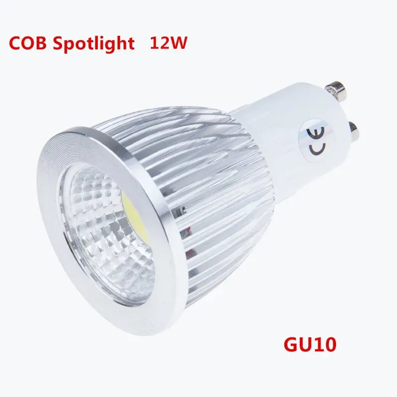Warm White 12W 220V Super Bright GU10 Bulb Light Dimmable Led Ceiling light