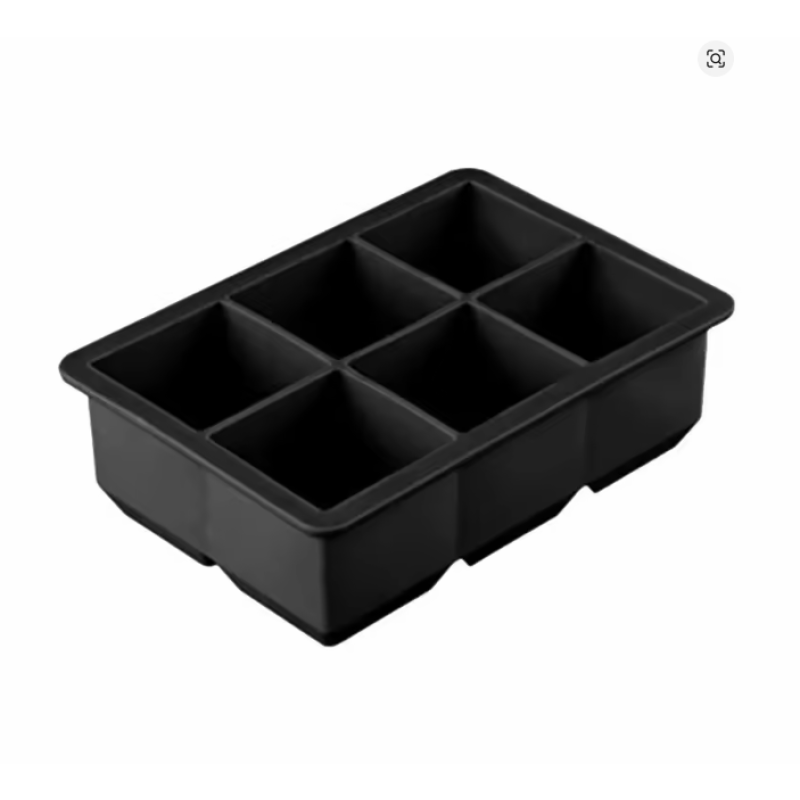 Rectangle Large Ice Cube Trays Silicone Ice Cube Molds for Freezer