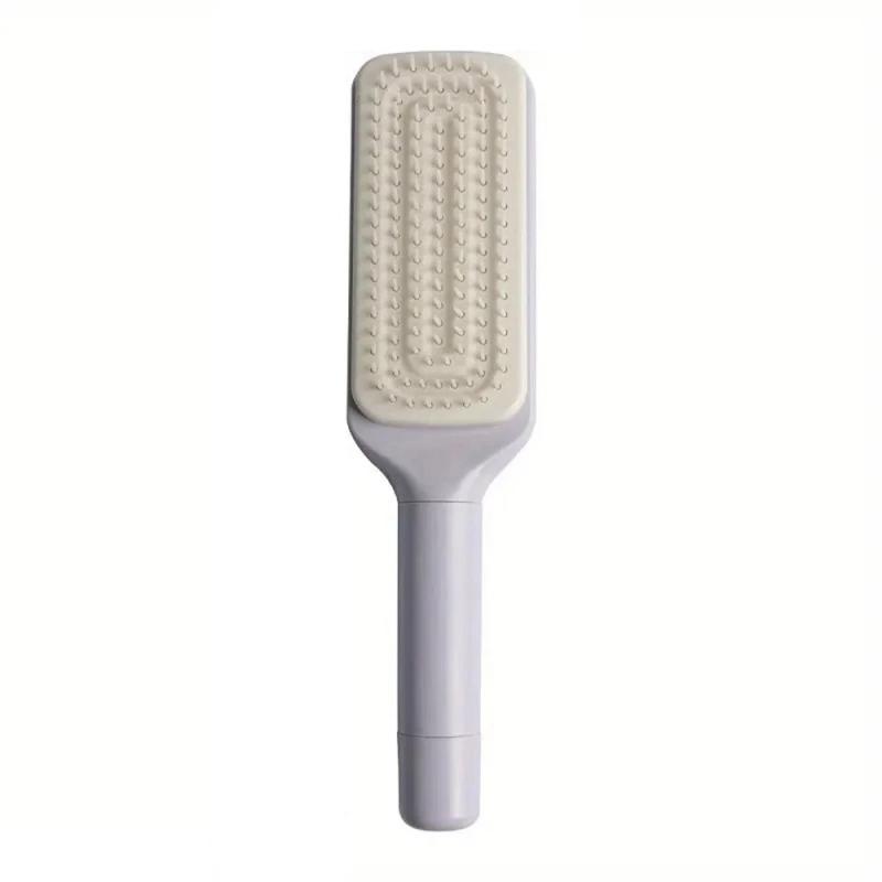Rotating Lift Hair Comb One-Button Cleaning Telescopic Massage Comb Air Cushion Airbag Comb Women's