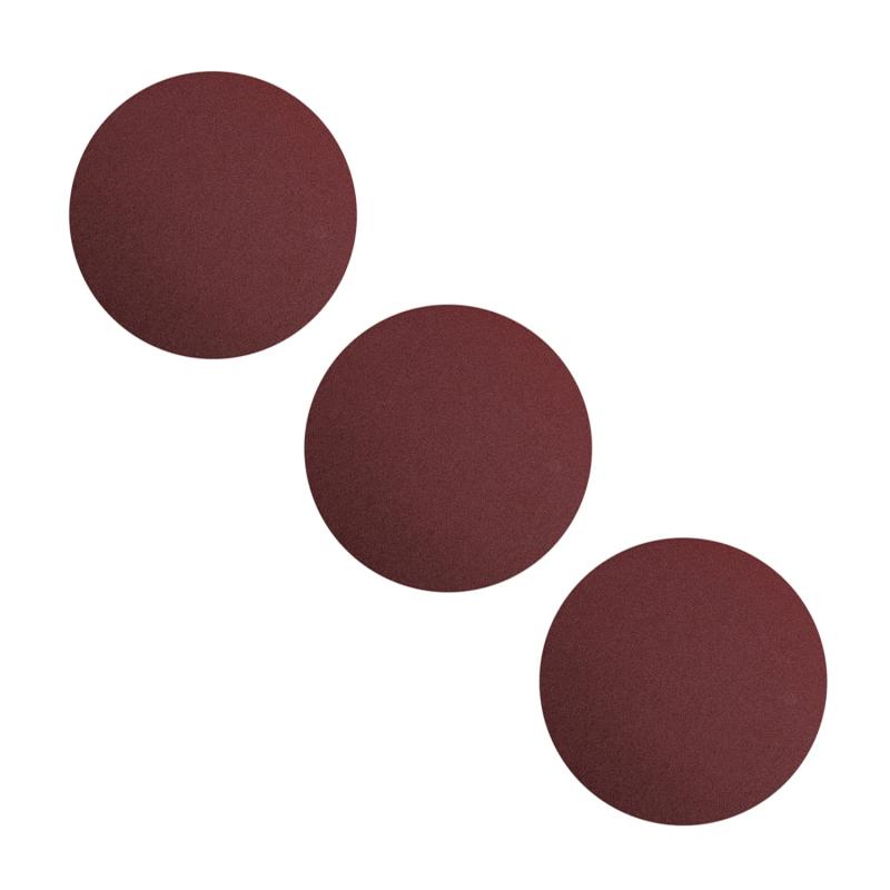 Free shipping 16PCS Round Sandpaper Sheets 3-1/8in Hook & Loop Assorted Grits No Holes