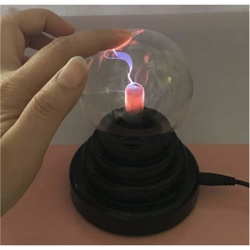 3 Inch Magic Plasma Ball Touch Lamp Desk Scientific Home Decoration Toy