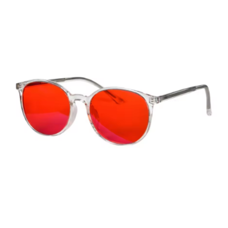 Frame Color: C3 RED LENS  Red Blue Light Blocking Glasses for Women