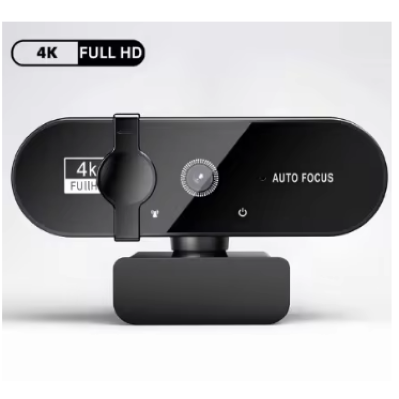 Color: 4k   4K 1080P Mini Webcam with Microphone USB Autofocus