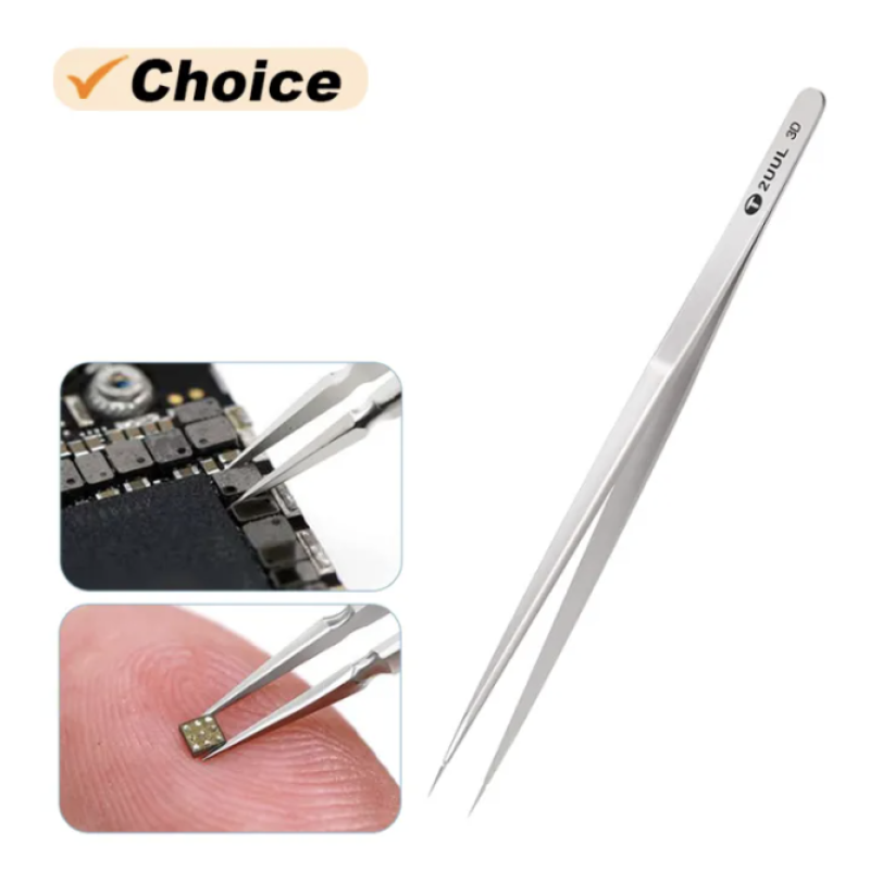 TW01 2UUL 3D Hand Finish Tweezer Anti-Static High Precision Soldering Clip