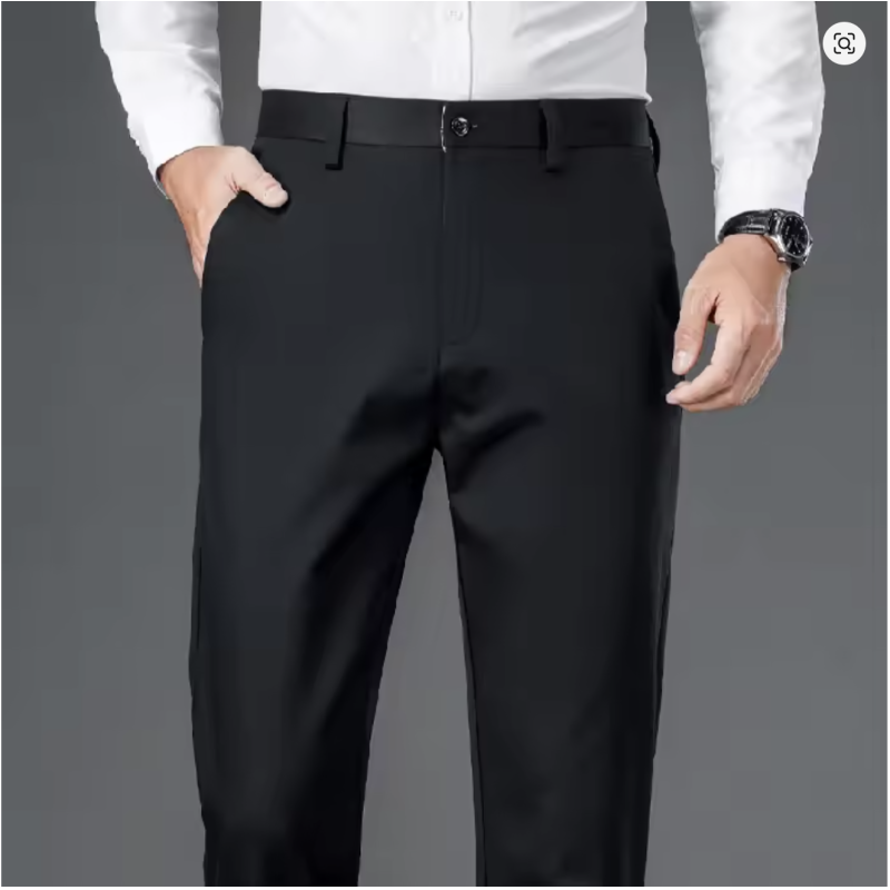 Black 31 Men’s Lightweight Business Casual Quick Dry Straight Leg Pants