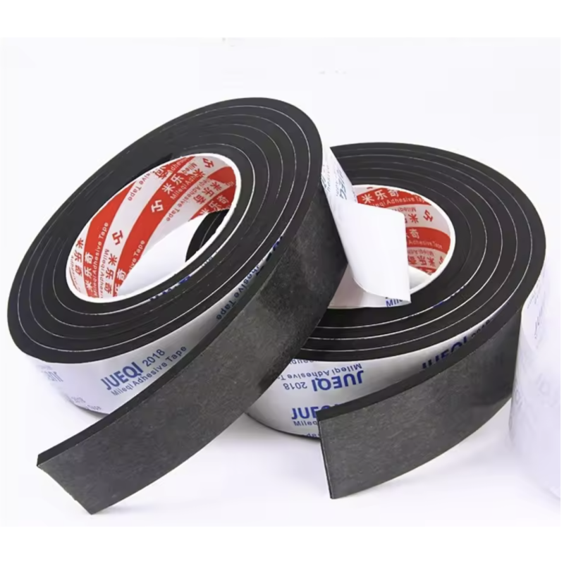 Black 3mm EVA Sponge Anti-Collision Double-Sided Self-Adhesive Tape