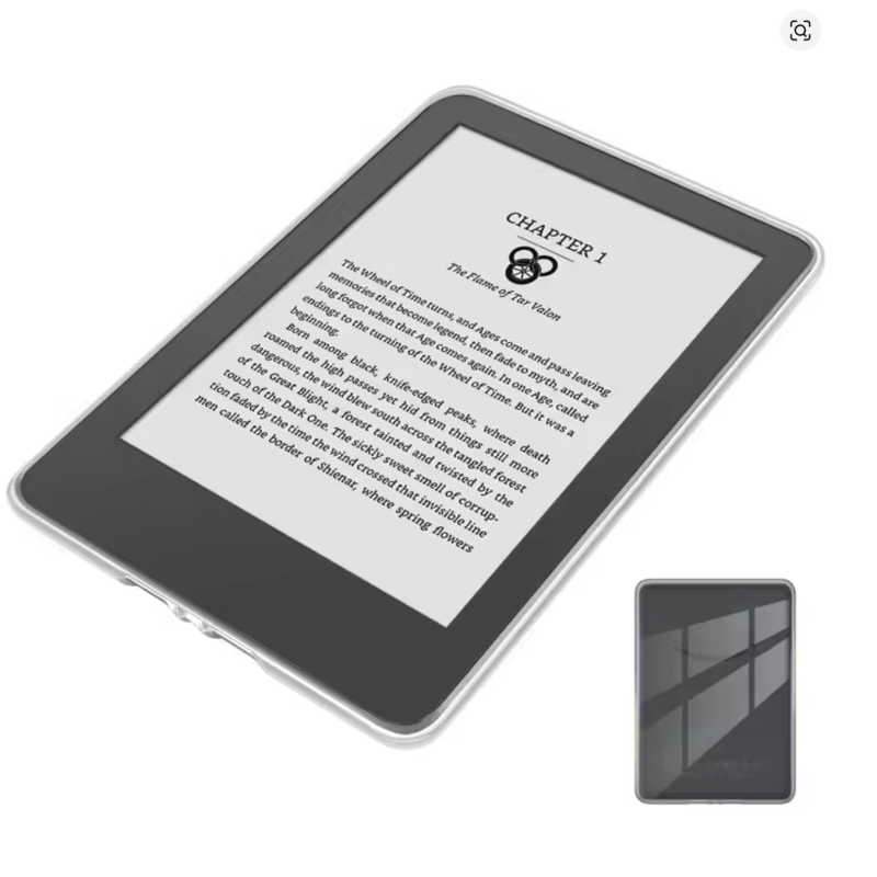 Clear Back Cover Kindle 6