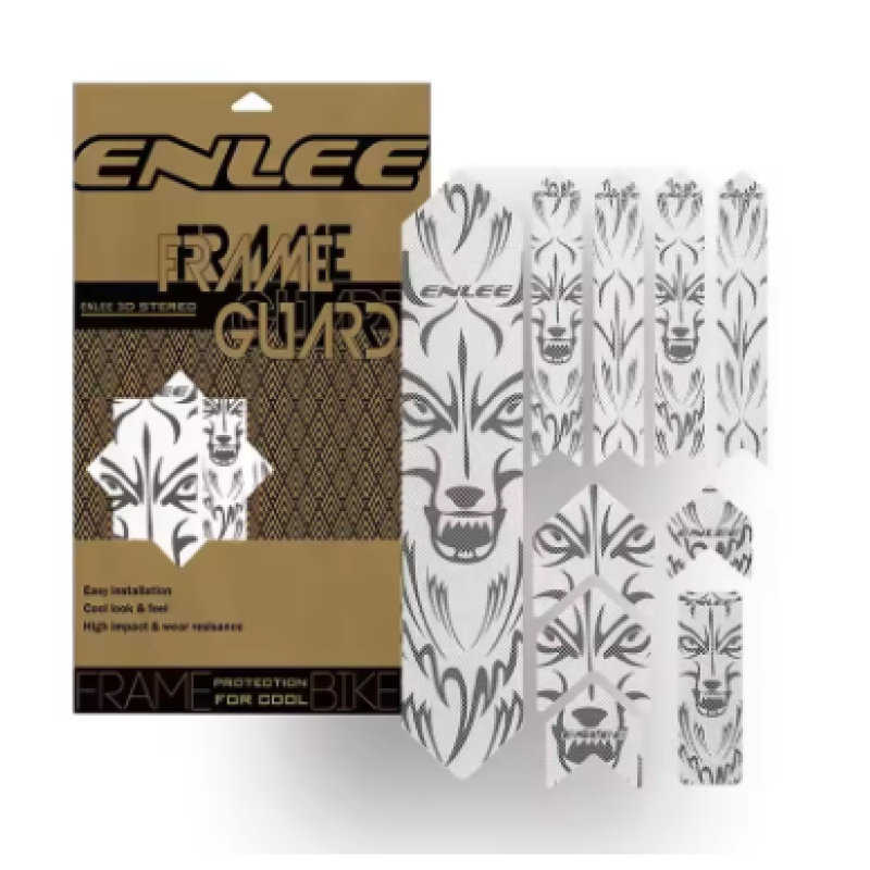 Removable 3D Sticker Frame Protector for MTB Mountain Bikes