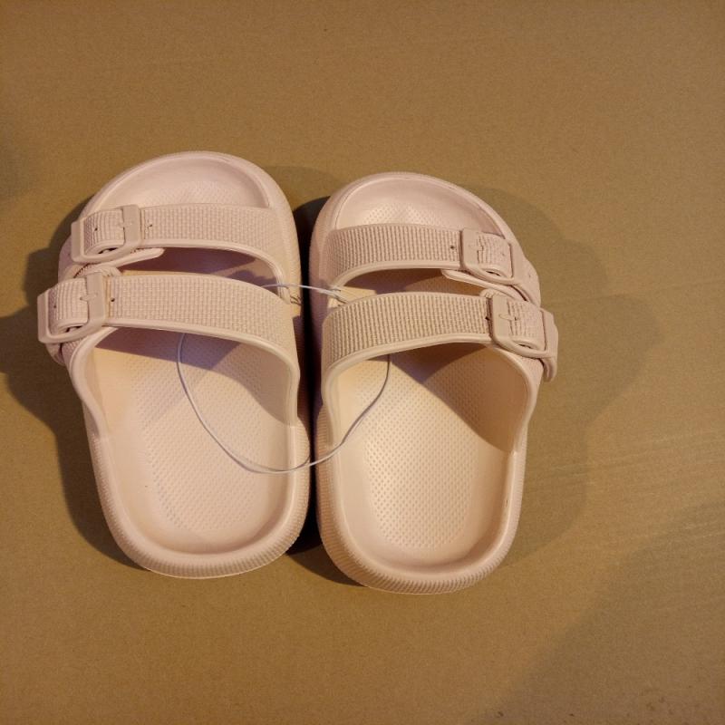 Pink 39–40 Cloud Slides Cushioned EVA Sandals with Adjustable Buckles