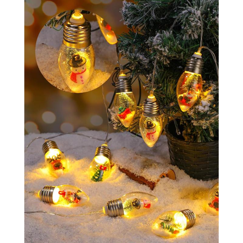 New LED Bulb Christmas Chandelier String Christmas Tree Wall Hanging Light
