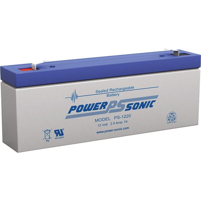 Free shipping POWER SONIC F1 TERMINAL SEALED LEAD ACID - 12V 2.5AMP SLA BATTERY  PS1220