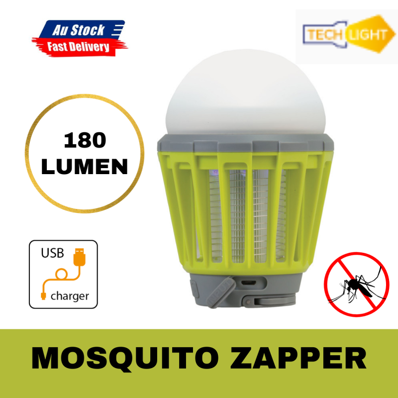 Free shipping MOSI ZAPPER WITH LED LANTERN 180 LUMEN MOSQUITO